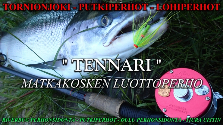 TORNIONJOKI - MATKAKOSKI - PUTKIPERHOT - Salmon with Chartreuse RiverBug tube fly. Fluorecent green/yellow mixed round bind tube fly has been a trusted salmon tool in Matkakoski Rapids for over 10 years. #tornionjoki #matkakoski #putkiperhot #putkiperho #tennari #lohiperho #lohenkalastus #lohi #salmonfishing #laxfiske #lachsfischen #lachs #torneälv #lax #tubfluga #tubeflue #tubenfliegen #oulu #perhonsidonta #ouluperhonsidonta #merikoski #abucarcia #ambassadeur #compact #bft #sakura
